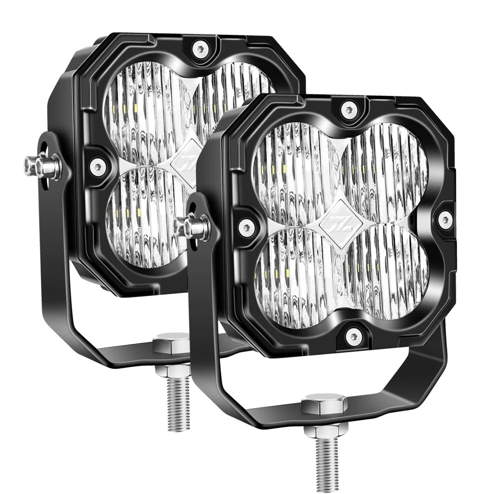 MadLumin Signature Series. 4 Inch 2x2 LED Pod Light